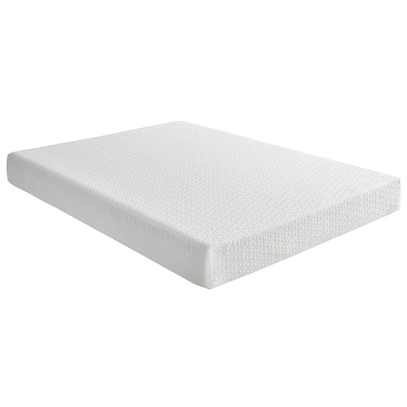 Firm 6-inch Gel- Memory Foam Mattress, Full Size, White - Enhances Bedroom Comfort With Breathable Cover Size Gel Firm, Improves Material And Adjustable Base Compatibility