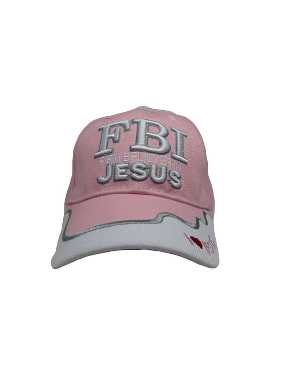 Firm Believer In Jesus Christian Hat Baseball Cap 1 Corinthians 16:13 PINK