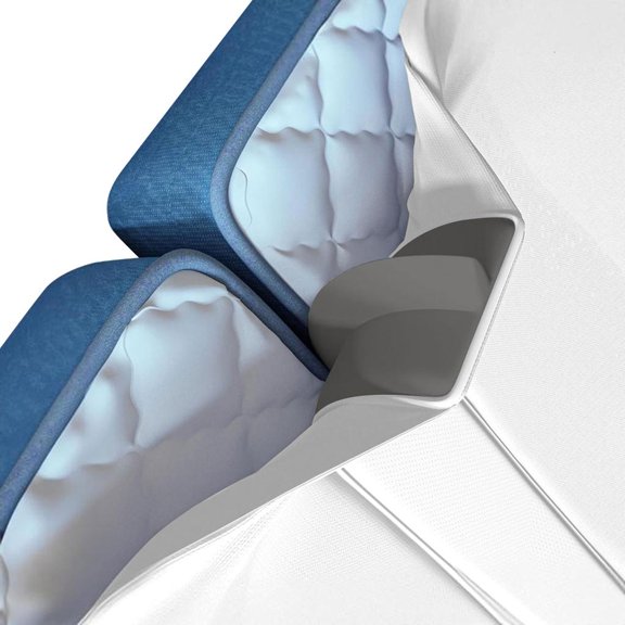 Firm Foam Mattress Space Filler With Fitted Sheet Set 190x200cm For Smooth Double Bed Comfort