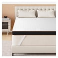 thumbnail image 1 of Firm Full Size Mattress Topper, 3 Inch Gel Memory Foam, Dual Firmness High Density Cooling Foam Bed Pad with Removable Bamboo Cover for Back or Hip Pain, Pressure Relieve, 365-Night Trial,, 1 of 9
