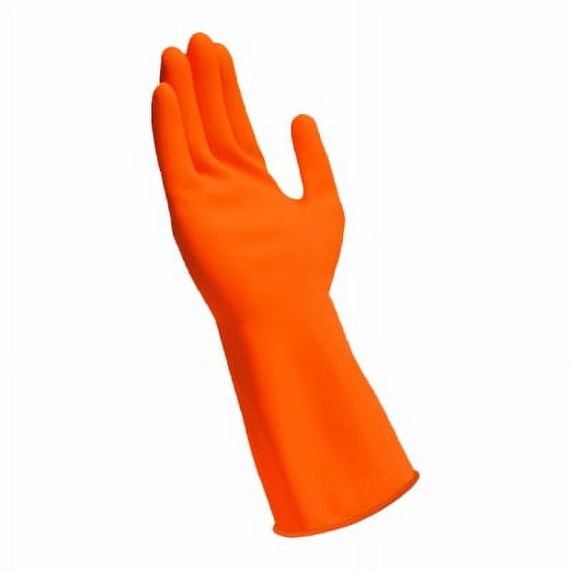 Millennia® Food Processing Gloves Size Large Orange and Black with Brown  Cuff - Mercer Culinary