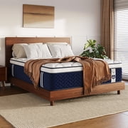 Bedstory Firm King Hybrid Mattress 14", Euro Top, Extra Back & Hip Support, CertiPUR-US Certified