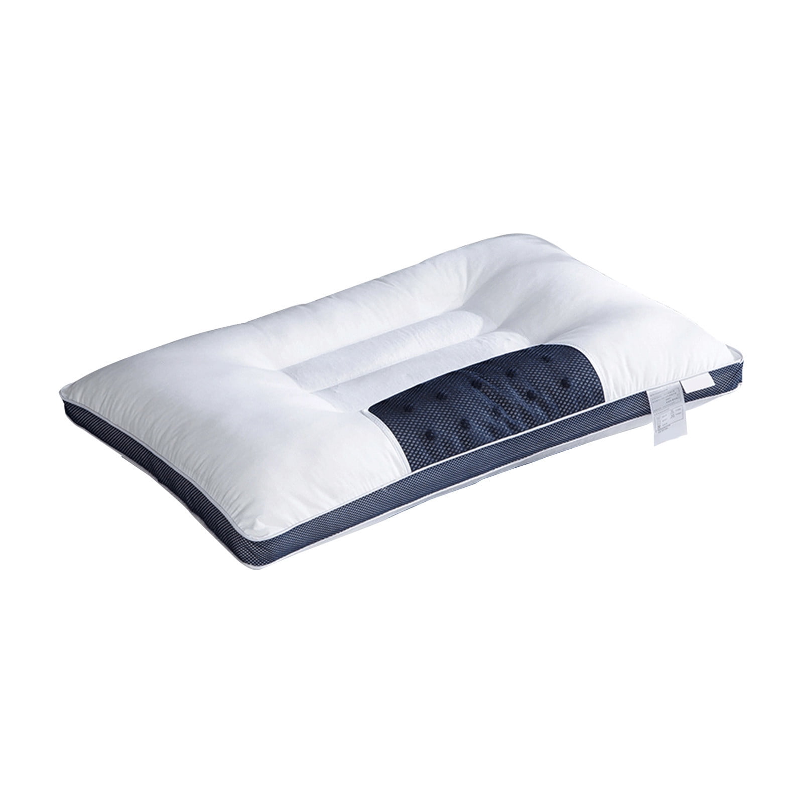 Firm Memory Foam Pillow, Cooling Cervical Neck Pillow, Firmness Adjustable Side Sleeper Pillow for Pain Relief, Ergonomic Orthopedic Pillow for Side Sleepers, Neck Support Pillow for Sleeping, White