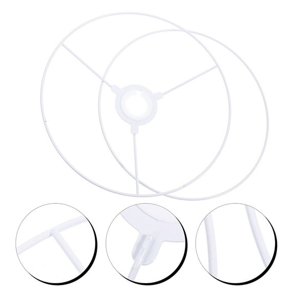 Firm Metal Lampshade Frame Hanging Lamp Bracket Lampshade Making Material DIY Supply