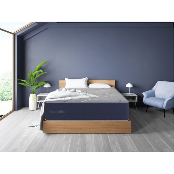 Firm Queen Mattress - Stay Cool With Dual Cooling Technology. Gel Foam & Phase Change For Better Sleep. Gen Memory Comfort. Individually Wrapped Coils Motion Transfer. Long-lasting Support. Navy