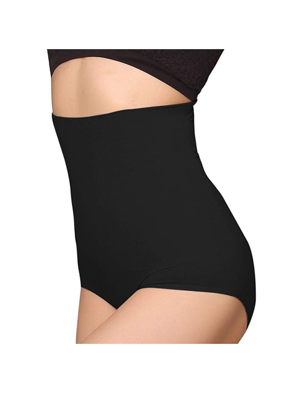 Firm Tummy Control Panties Butt Lifter Knickers Women's High Waist Underwear Slimming Briefs Shaping Girdle Thong Seamless Shapewear Body Shaper Waist Trainer