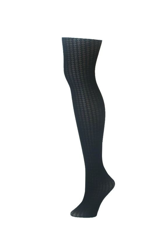 FirmFit Mini Cable Control Top Shaping Support Tights - Womens - Female, Q1/Q2, Black