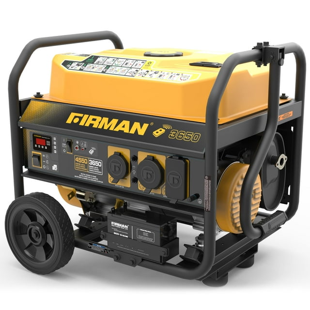 Firman Generators Gas Powered 45503650W Extend Run Portable Remote