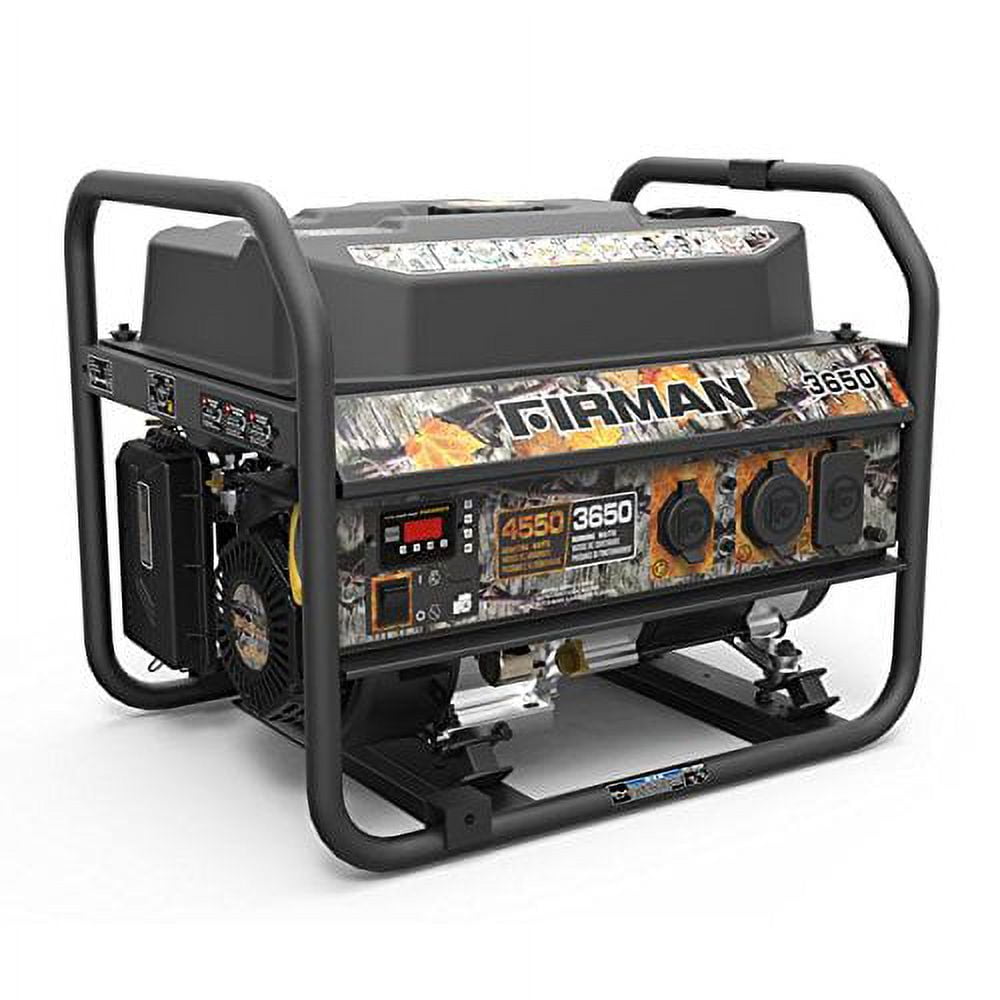 Firman P03609 4550/3650 Watt Gas Recoil Start Generator, cETL (Camo)