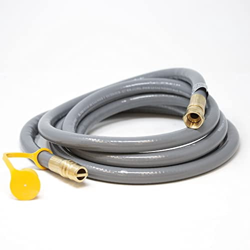 Firman Power Equipment 1805: 10' Natural Gas Hose with Storage Strap, Gray