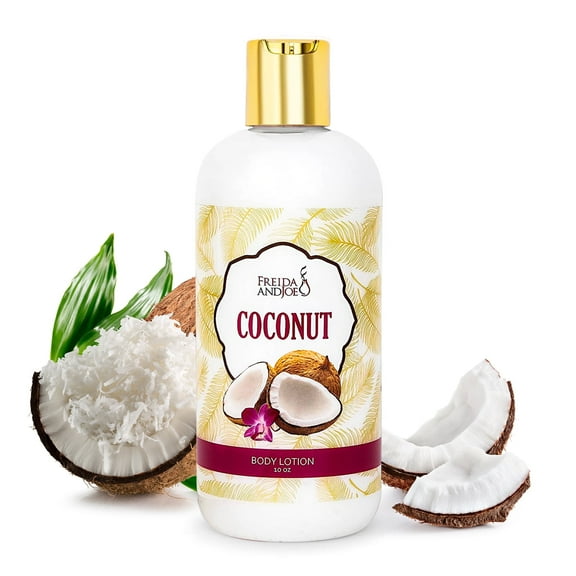 Coconut Firming Body Lotion for Women, Deep Hydrating Moisturizing Skin Care Lotion, Daily Spa Self Care Beauty Gift