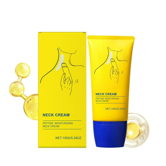 Firming Lifting Neck Cream, Anti-Aging Neck Firming Cream, Hydrating & Tightening Treatment with Collagen, Vitamin C, Hyaluronic Acid, Reduces Wrinkles, Lifts & Smooths Skin for Youthful Look