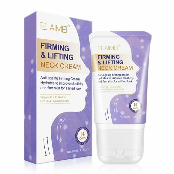 Firming & Lifting Neck Cream with Retinol and Collagen - Anti Aging Moisturizer for Wrinkles, Double Chin Reducer & Skin Tightening Cream 4.2 oz by SEFUDUN