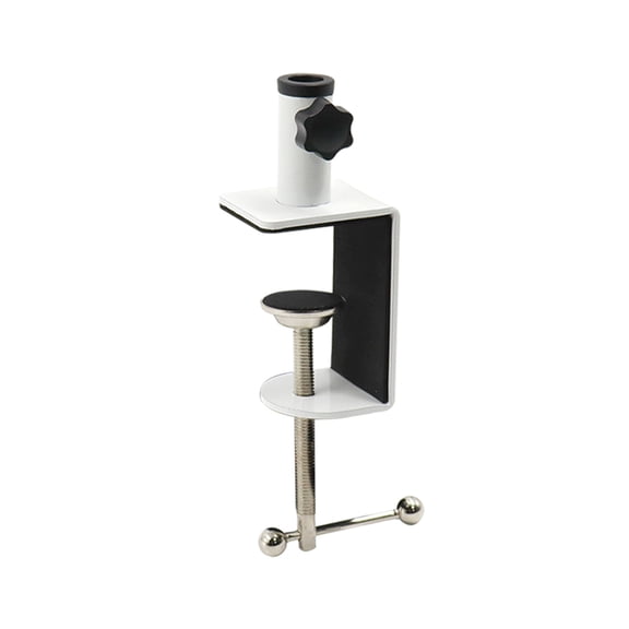 Firmly Table Mounting Clamp Arm Stand Holder with Anti-scratch Pad Desk Clamp Table I-shaped Clip Desktop Stand Mount