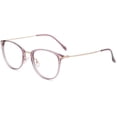 thumbnail image 1 of Firmoo Blue Light Blocking Reading Glasses Women Men,Vintage Overall Round Computer Readers, 1 of 12