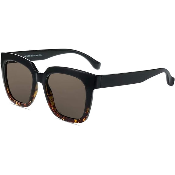 Firmoo Polarized Sunglasses for Women and Men,Vintage Frame UV400 protection Anti Glare Lens for Driving and Traveling