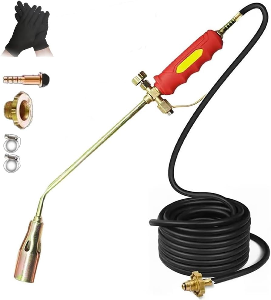 新品未使用 23-24 moss burner 149 Flame King Propane Torch Kit, 500000 BTU Heavy-Duty Weed