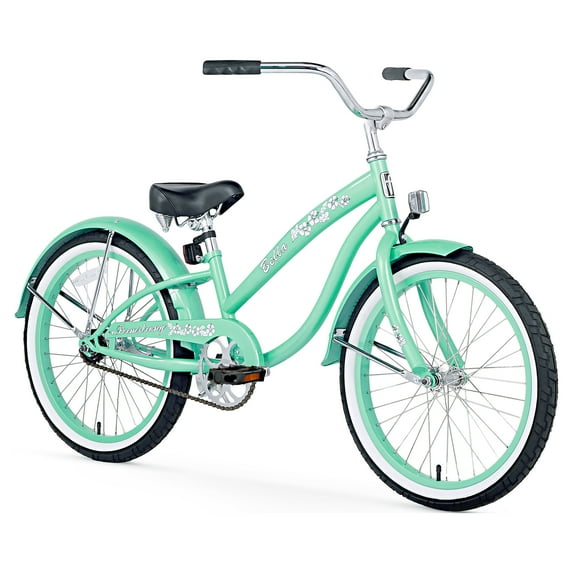 Firmstrong Bella Classic, 20", Girl's, Single Speed, Mint Green