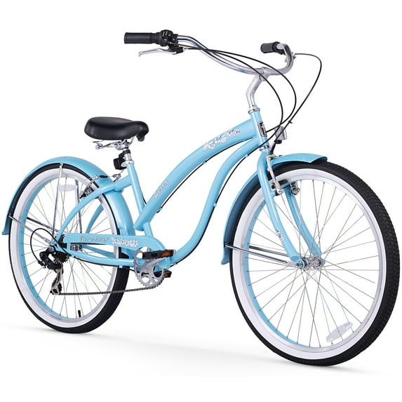 Firmstrong Bella Classic, 26", Women's, Seven Speed, Baby Blue