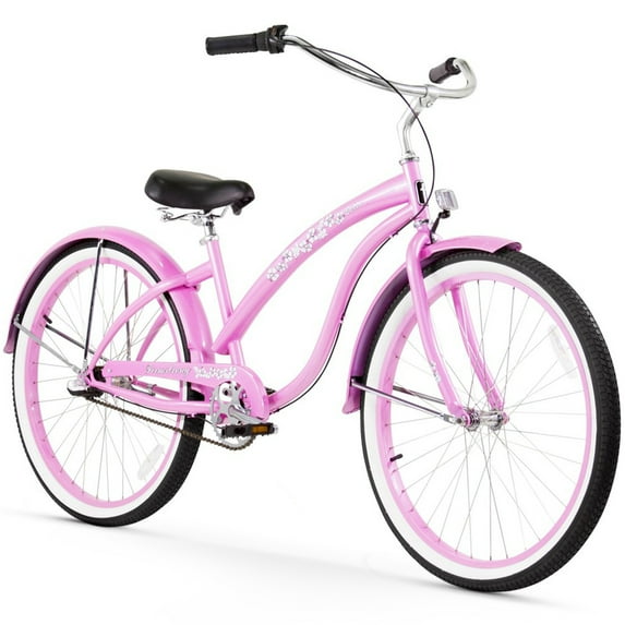 Firmstrong Bella Classic, 26", Women's, Three Speed, Pink