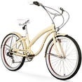 thumbnail image 1 of Firmstrong Bella Fashionista, 26", Women's, Seven Speed, Vanilla, 1 of 6