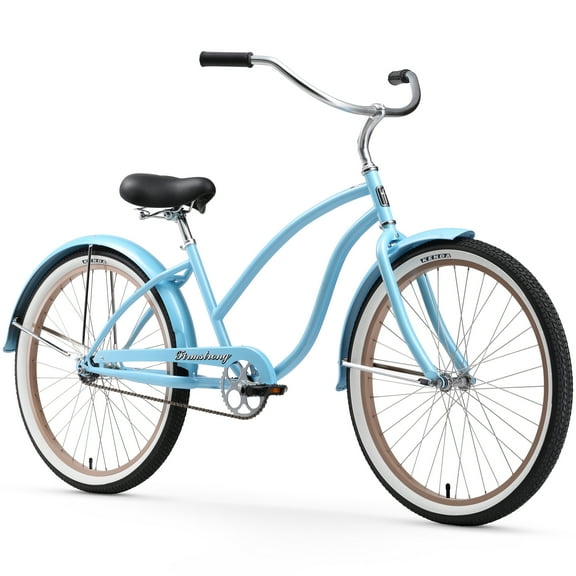 Firmstrong Chief Lady, 26", Women's, Single Speed, Light Blue
