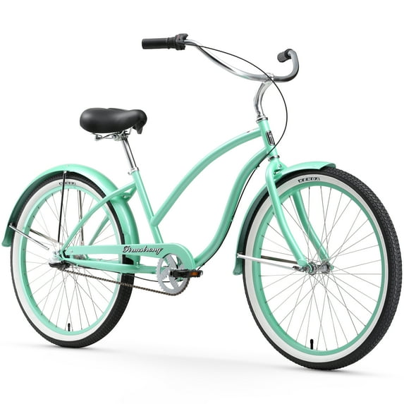 Firmstrong Chief Lady, 26", Women's, Three Speed, Mint Green
