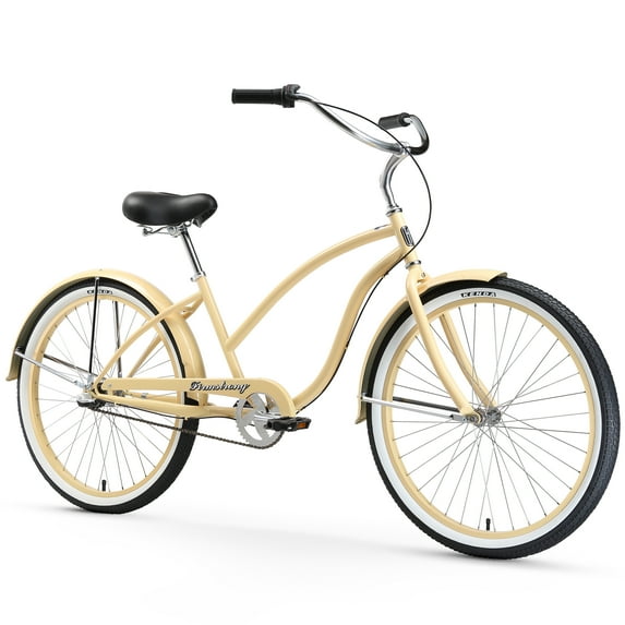 Firmstrong Chief Lady, 26", Women's, Three Speed, Vanilla