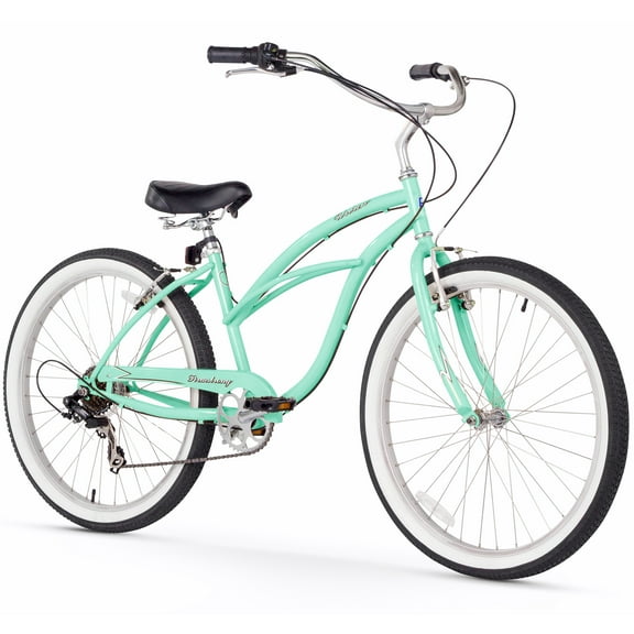Firmstrong Urban Bicycle, Bike, 26", Women's, 7 Speed, Mint Green