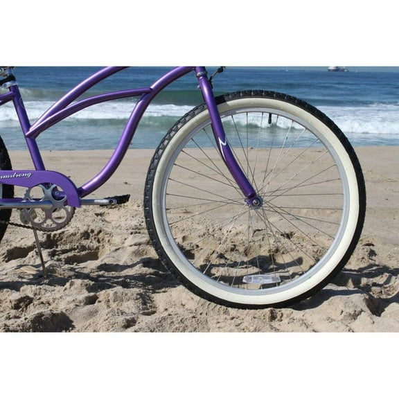 Firmstrong Urban Lady, 24", Women's, Single Speed, Purple