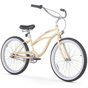 Firmstrong Urban Lady, 24", Women's, Three Speed, Vanilla