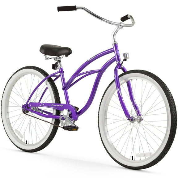 Firmstrong Urban Lady, 26", Women's, Single Speed, Purple