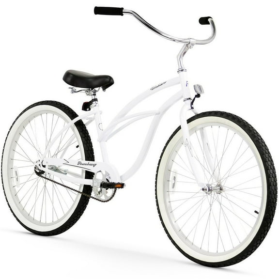 Firmstrong Urban Lady, 26", Women's, Single Speed, White