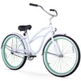 thumbnail image 1 of Firmstrong Urban Lady Boutique, 26", Women's, Single Speed, White/Green, 1 of 6