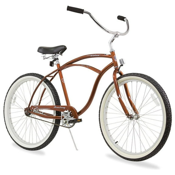 Firmstrong Urban Man, 26", Men's, Single Speed, Gloss Brown