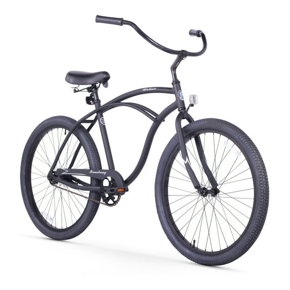Firmstrong Urban Man Alloy, 26", Men's, Single Speed, Matte Black