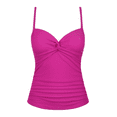 thumbnail image 1 of Firpearl Tankini Tops for Women Front Twist Bathing Suit Tops Ruched Tummy Control Swimsuit Tops, 1 of 4