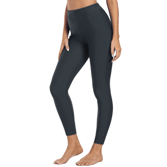 Firpearl Women's Swim Pants UPF65+ Sport Rash Guard Surf Leggings Tights Swimsuit Bottom