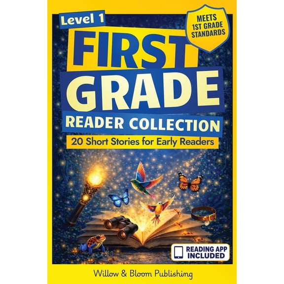 The Firs Grade Reader Collection First Grade Reader Collection: Level 1: 20 Fiction and Nonfiction Short Stories for Early Readers to Build Confidence, M, (Paperback)