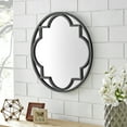 thumbnail image 1 of FirsTime & Co. Black Payton Quatrefoil Wall Mirror, Farmhouse, Round, 23.5 x 0.5 x 23.5 in, 1 of 5