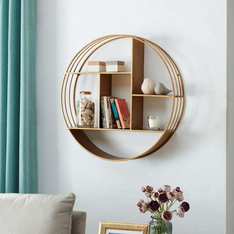 DIY painted circle shelf – almost makes perfect