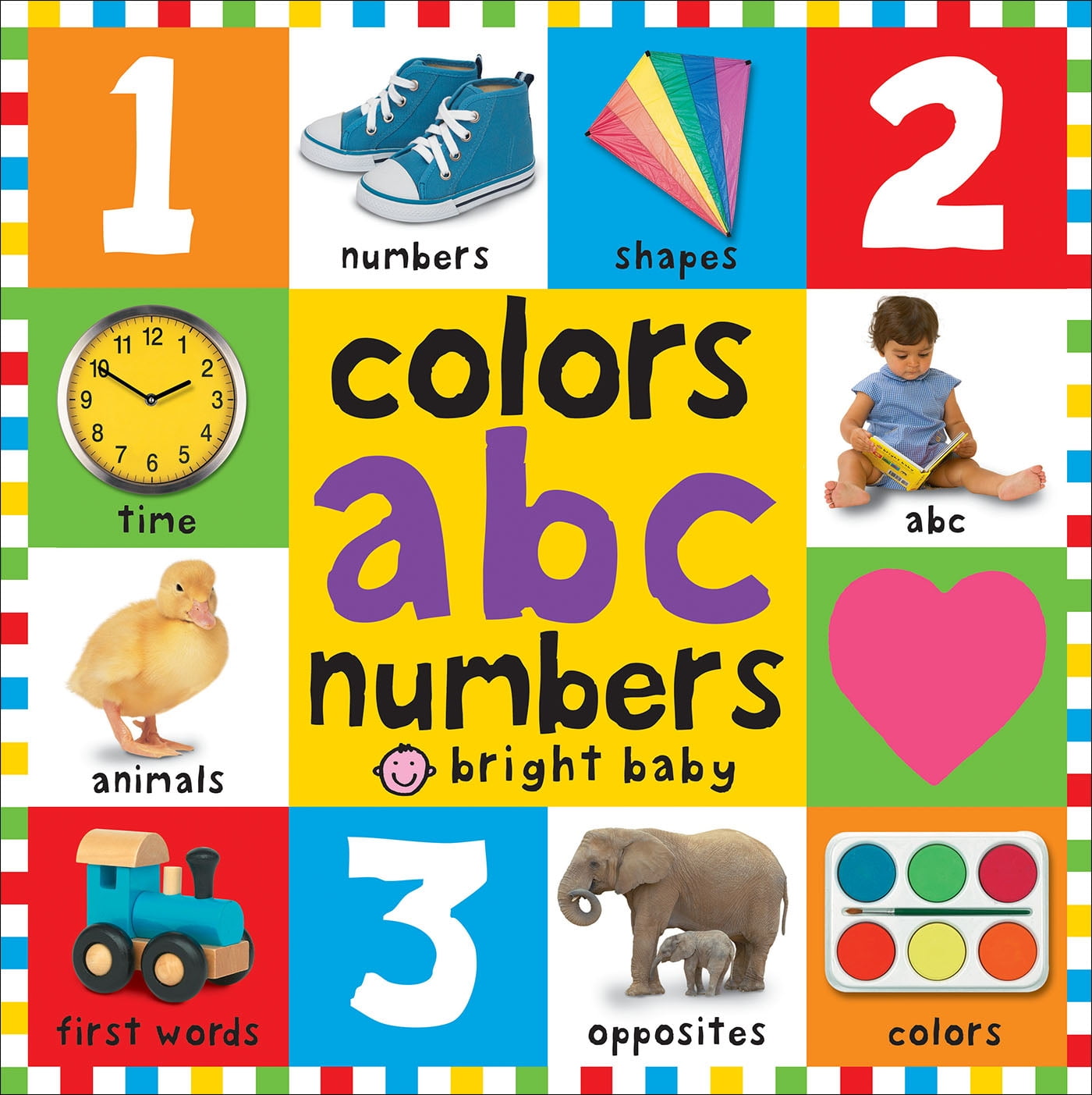 キッズ・ファミリー Basic ABC's + Books 7, 8, 9 Bright Baby Colors, ABC, Numbers - Walmart.com
