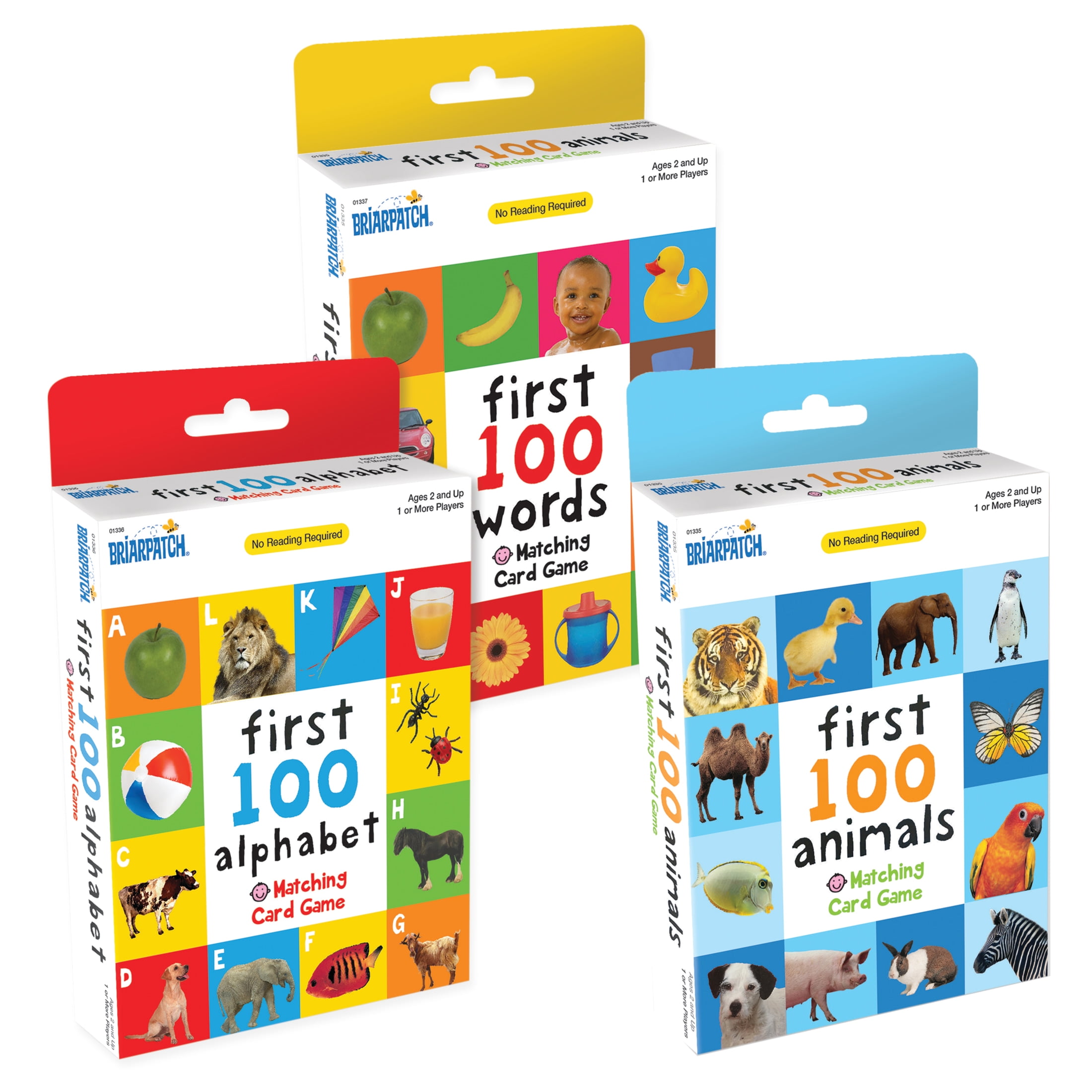 First 100 Card Games Assortment from Briarpatch, Ages 2+