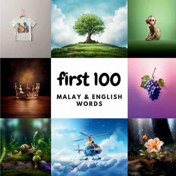First 100 Malay & English Words, (Paperback)