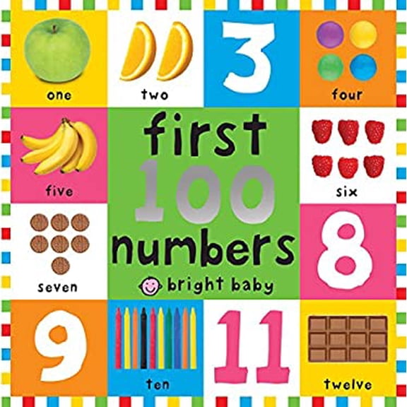 Pre-Owned First 100 Board Books First 100 Numbers Paperback
