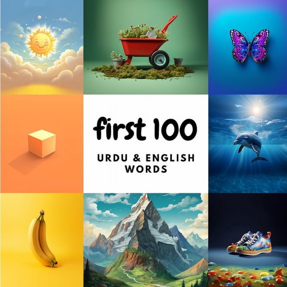 Learn Urdu First 100 Urdu & English Words, Book 1, (Paperback)
