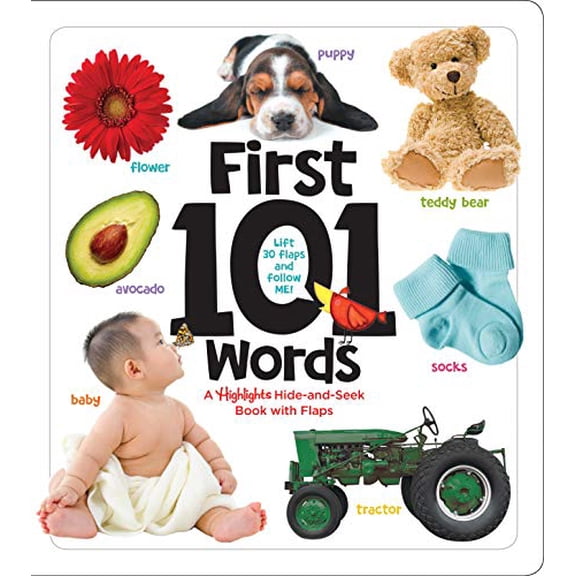 Pre-Owned First 101 Words: A Highlights Hide-and-Seek Book with Flaps Paperback