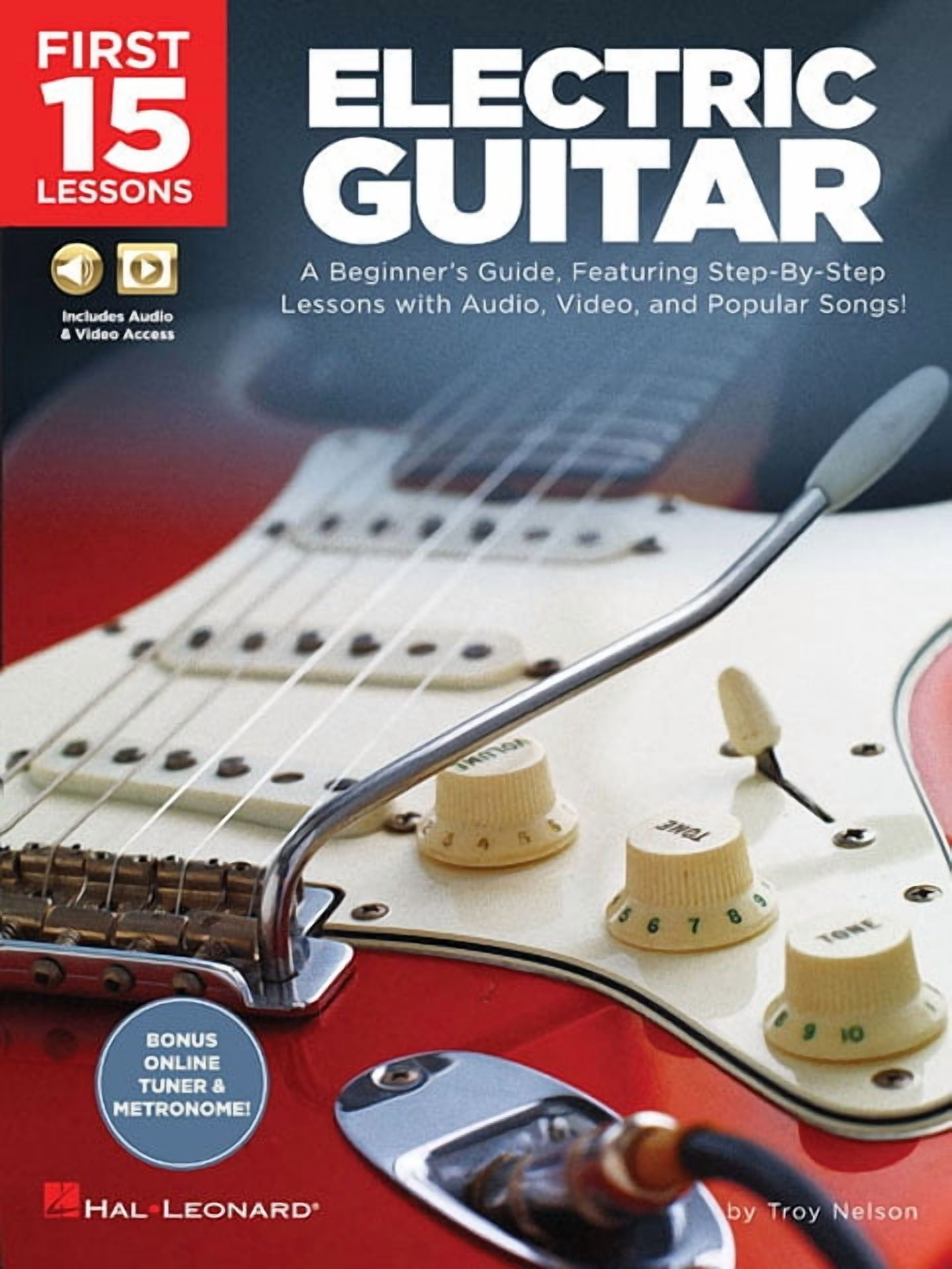 First 15 Lessons - Electric Guitar - A Beginner's Guide Book/Online ...