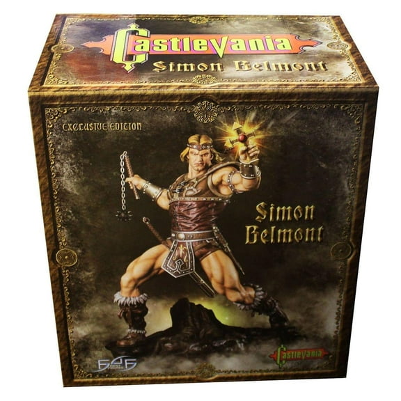 First 4 Figures Simon Belmont Statue Exclusive Edition Collectible Action Figures Resin 2.65 lb