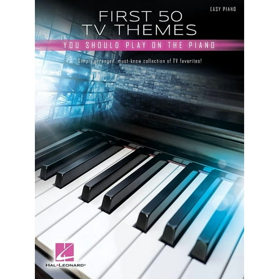 First 50 TV Themes You Should Play on Piano, (Paperback)